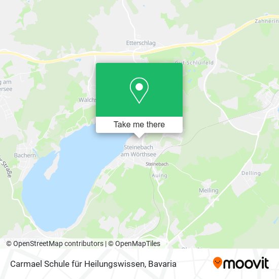 Carmael Schule für Heilungswissen map