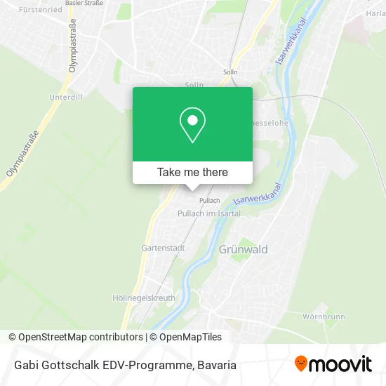 Карта Gabi Gottschalk EDV-Programme