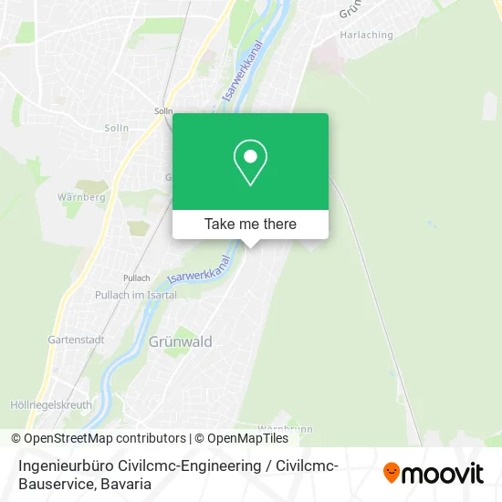 Карта Ingenieurbüro Civilcmc-Engineering / Civilcmc-Bauservice