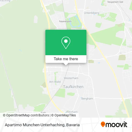Карта Apartimo Munchen-Unterhaching