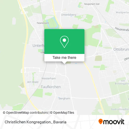 Карта Christlichen Kongregation.