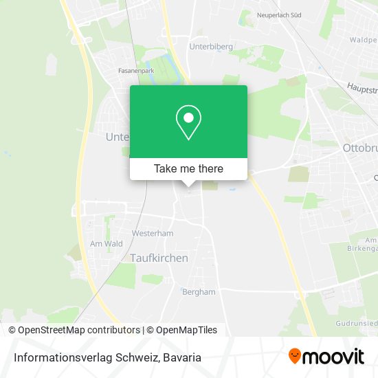 Informationsverlag Schweiz map