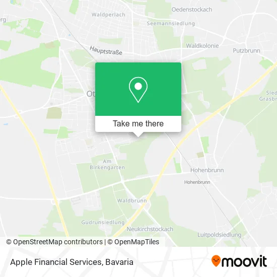 Карта Apple Financial Services