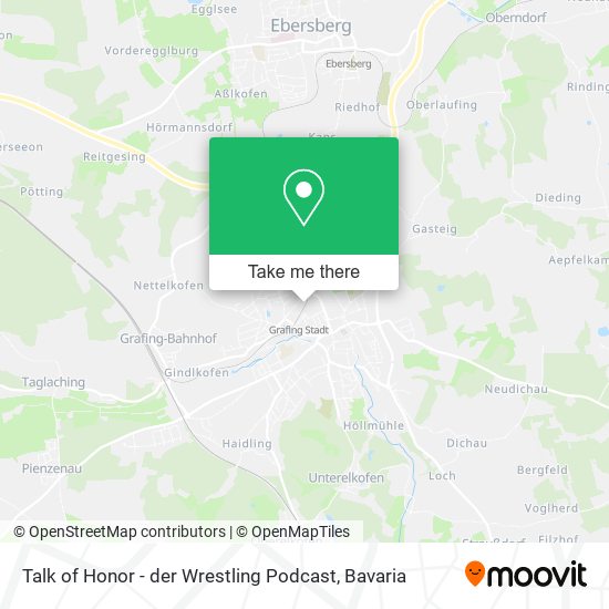 Talk of Honor - der Wrestling Podcast map