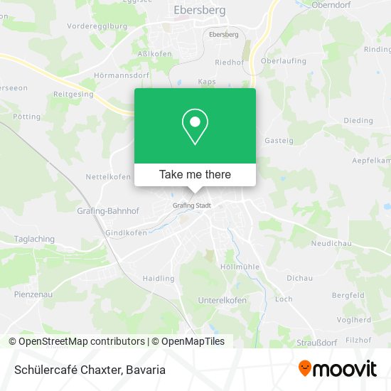 Schülercafé Chaxter map