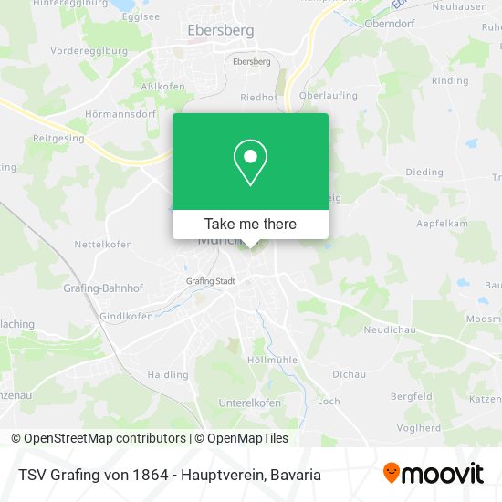 TSV Grafing von 1864 - Hauptverein map