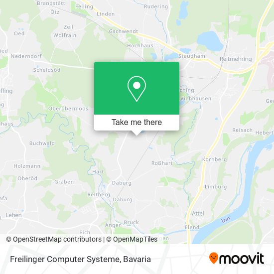 Freilinger Computer Systeme map