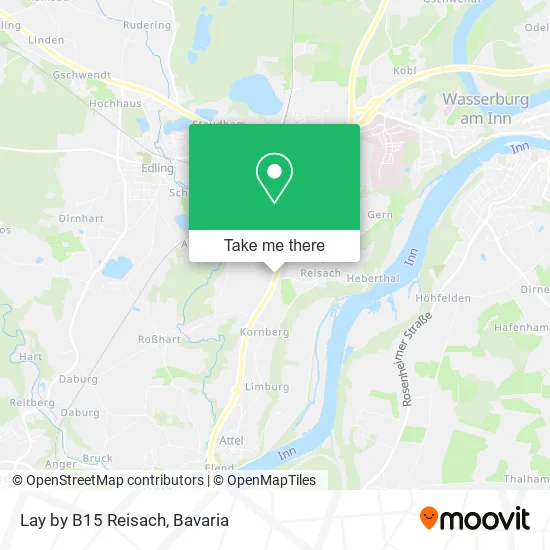 Карта Lay by B15 Reisach