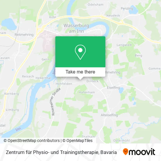 Карта Zentrum für Physio- und Trainingstherapie