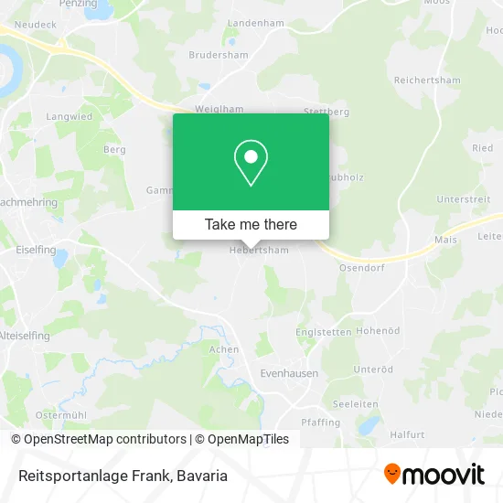 Карта Reitsportanlage Frank