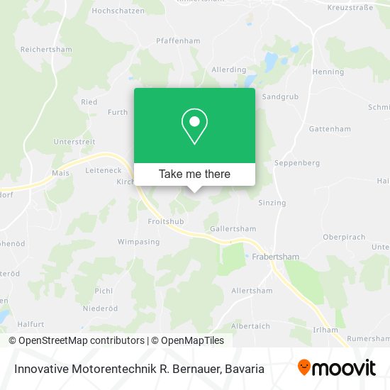 Innovative Motorentechnik R. Bernauer map