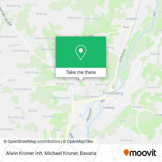 Alwin Kroner Inh. Michael Kroner map