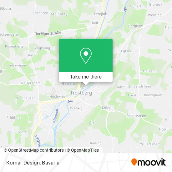 Карта Komar Design