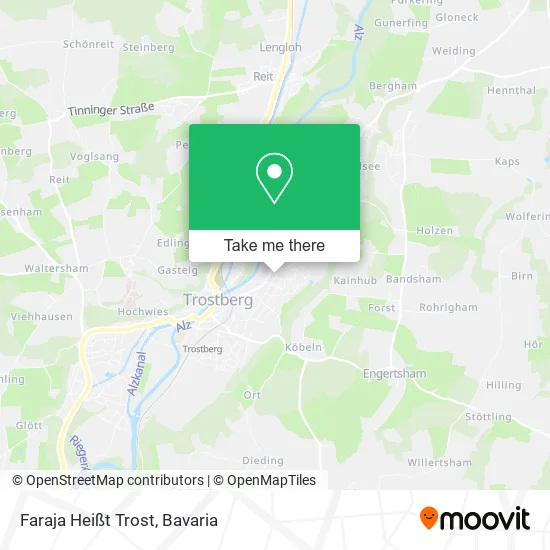 Карта Faraja Heißt Trost