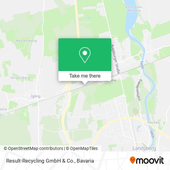 Result-Recycling GmbH & Co. map