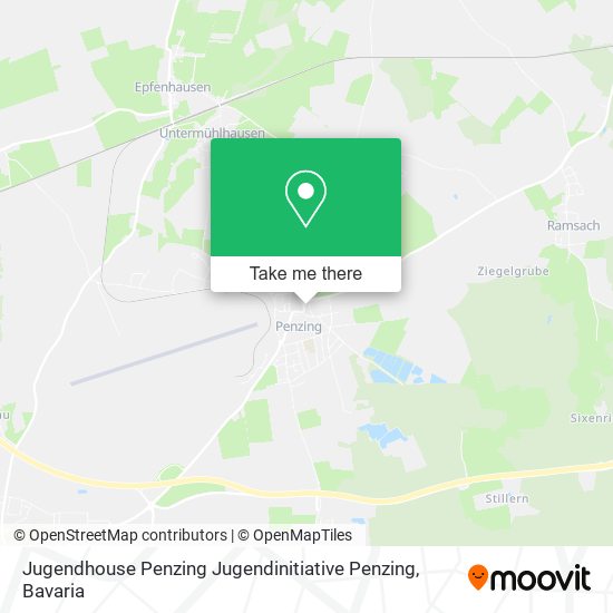 Jugendhouse Penzing Jugendinitiative Penzing map