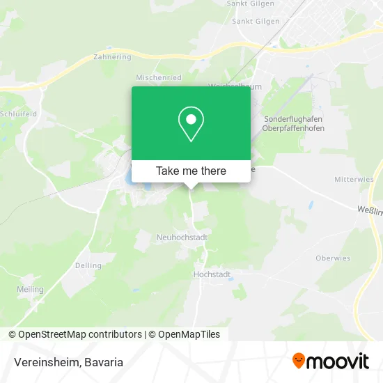 Карта Vereinsheim