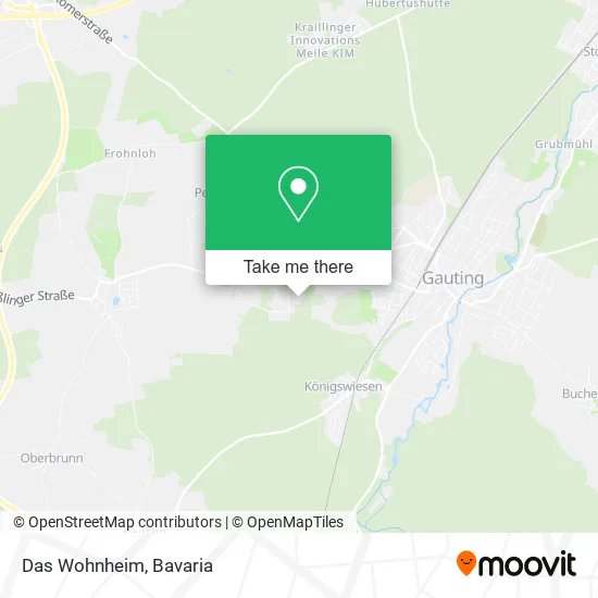 Карта Das Wohnheim