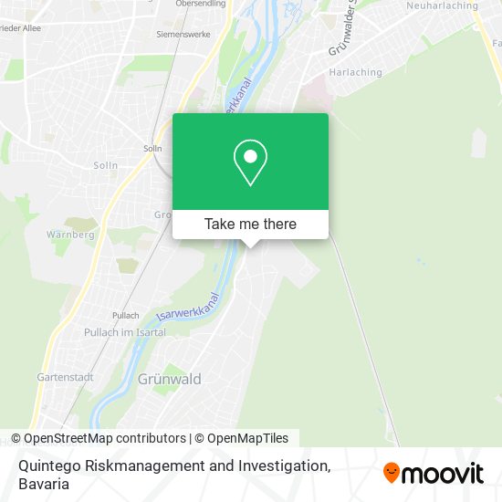 Quintego Riskmanagement and Investigation map