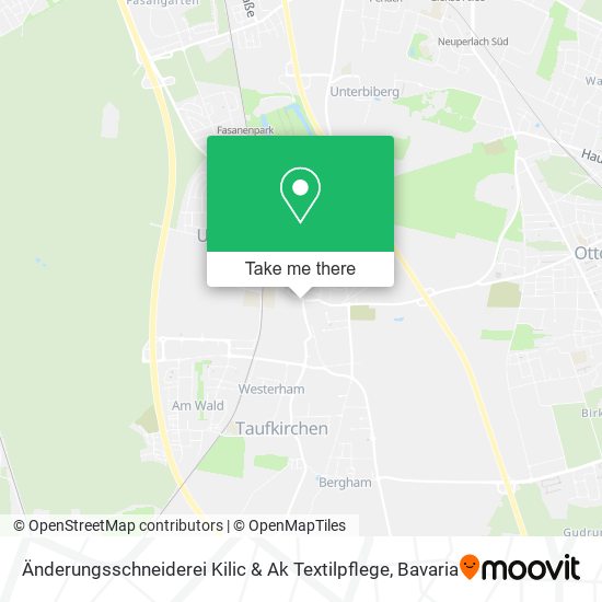Änderungsschneiderei Kilic & Ak Textilpflege map