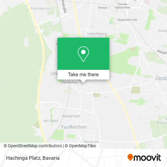 Карта Hachinga Platz
