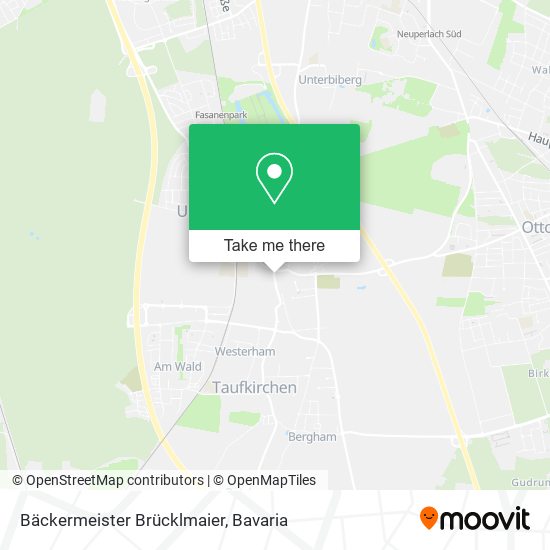 Bäckermeister Brücklmaier map
