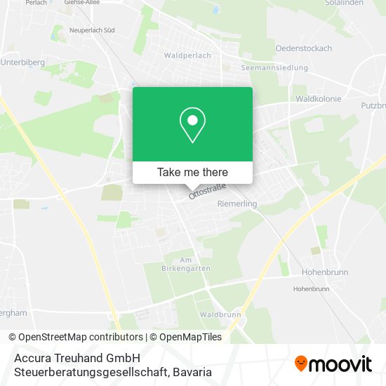 Accura Treuhand GmbH Steuerberatungsgesellschaft map
