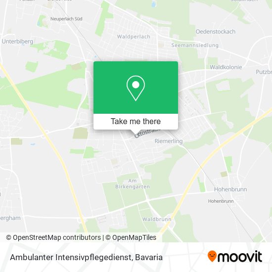 Ambulanter Intensivpflegedienst map
