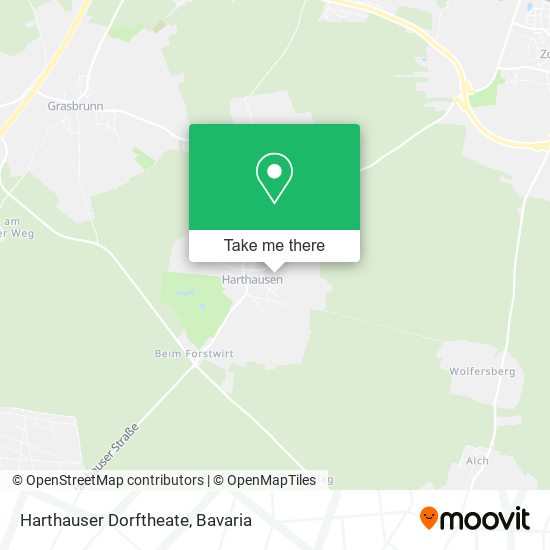 Harthauser Dorftheate map
