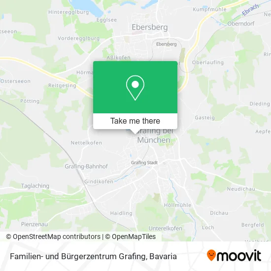 Карта Familien- und Bürgerzentrum Grafing
