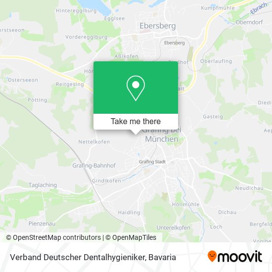 Verband Deutscher Dentalhygieniker map