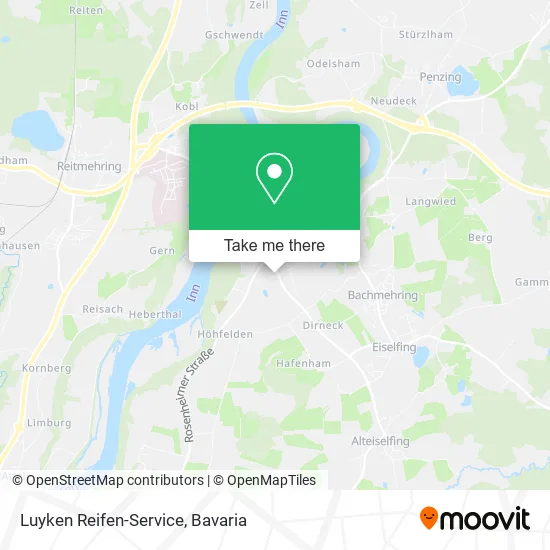 Карта Luyken Reifen-Service
