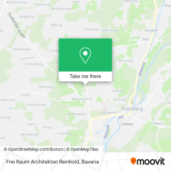 Карта Frei Raum Architekten Reinhold