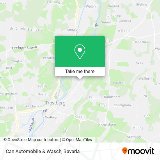 Can Automobile & Wasch map