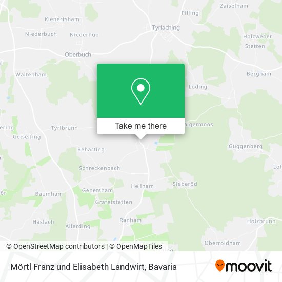 Карта Mörtl Franz und Elisabeth Landwirt