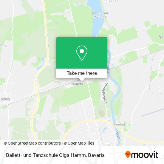 Ballett- und Tanzschule Olga Hamm map