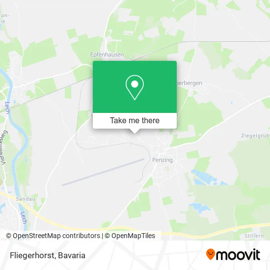 Карта Fliegerhorst
