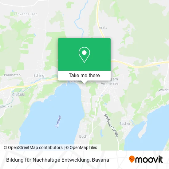 Карта Bildung für Nachhaltige Entwicklung