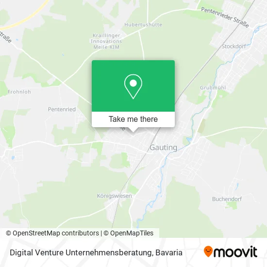 Карта Digital Venture Unternehmensberatung