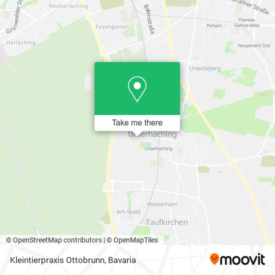 Карта Kleintierpraxis Ottobrunn