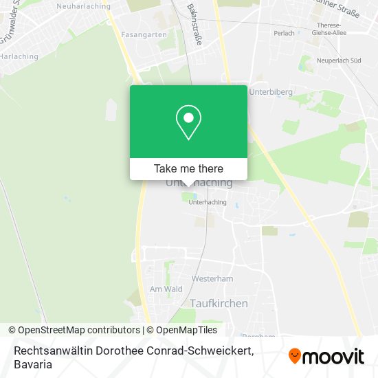 Rechtsanwältin Dorothee Conrad-Schweickert map