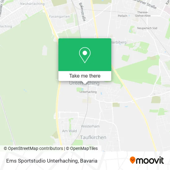Карта Ems Sportstudio Unterhaching