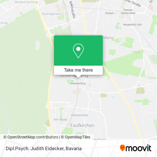 Dipl.Psych. Judith Eidecker map