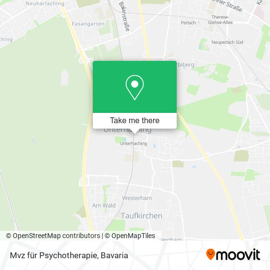 Mvz für Psychotherapie map