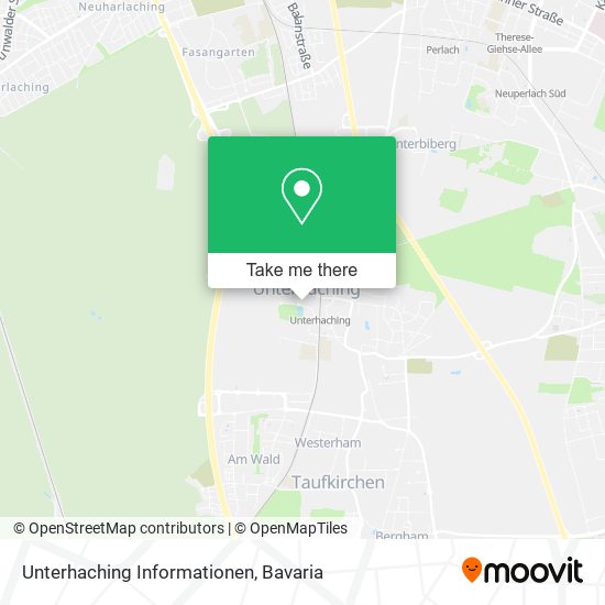 Unterhaching Informationen map