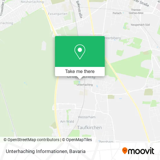 Карта Unterhaching Informationen