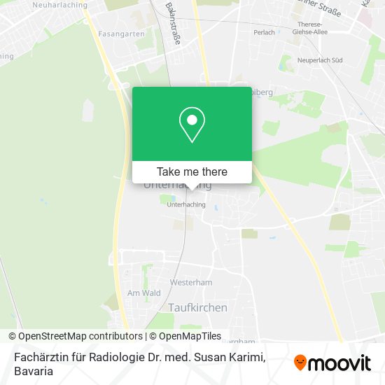 Fachärztin für Radiologie Dr. med. Susan Karimi map