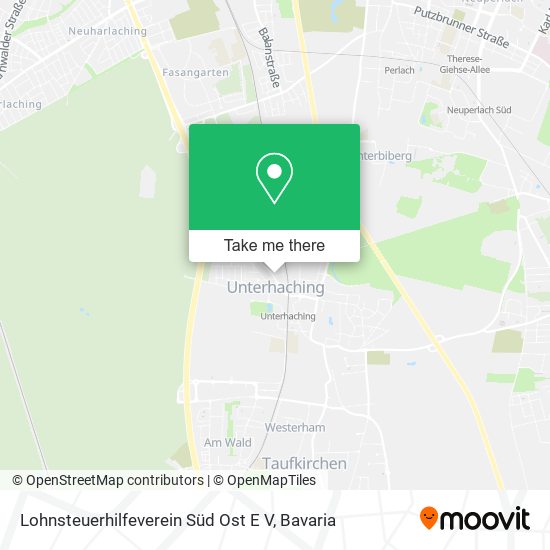Lohnsteuerhilfeverein Süd Ost E V map