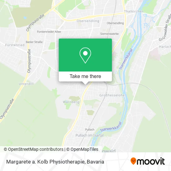 Карта Margarete a. Kolb Physiotherapie