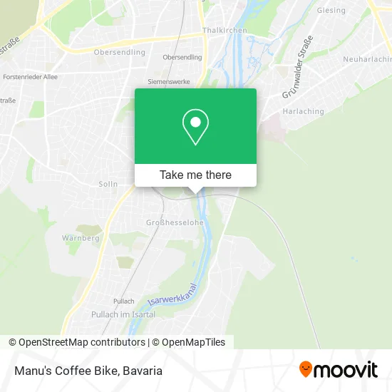 Карта Manu's Coffee Bike